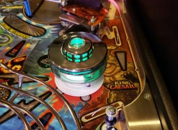 Premium Metal Cast UFO Space Ship For Godzilla Pinball Machines